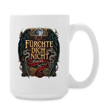 FEAR NOT Bible Isaiah 41:10 Fantasy - Large Mug 440 ml - white - Right