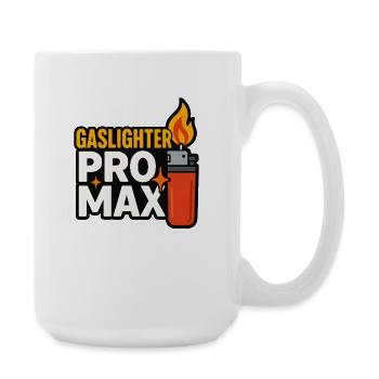 Gaslighter Pro, Mème drôle sur Internet - Grande tasse 440 ml - blanc - Droite