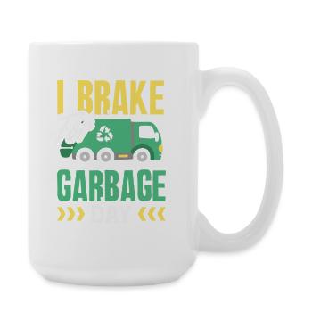 La Journée des Déchets est ma journée préférée - Grande tasse 440 ml - blanc - Droite