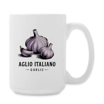 Aglio Italiano – Ail - Grande tasse 440 ml - blanc - Droite