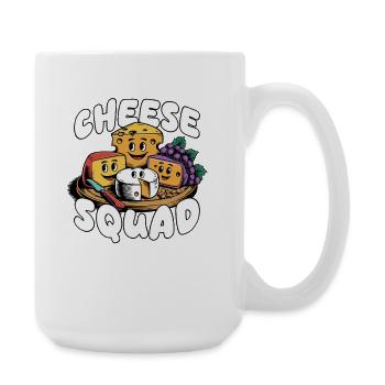 Cheese Squad Cheese Team Cheeses Cheese Plate - Large Mug 440 ml - white - Right