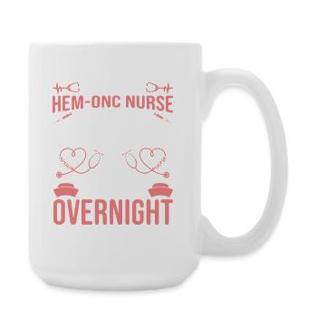  Hem/Onc Nurse Husband Hematology Nurse - Large Mug 440 ml - white - Right