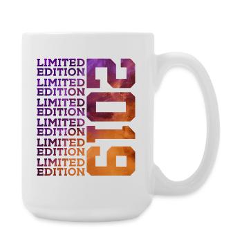 7 YEARS LIMITED EDITION 2019 7TH BIRTHDAY - Large Mug 440 ml - white - Right