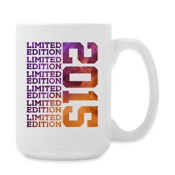 11 YEARS LIMITED EDITION 2015 11TH BIRTHDAY - Large Mug 440 ml - white - Right