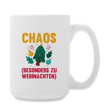 Weihnachtsmann Weihnachtszeit Weihnachts - Große Tasse 440 ml - Weiß - Rechts