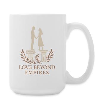 Ancient Love Mythology Romance Vintage - Large Mug 440 ml - white - Right
