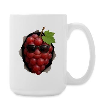 Grapes Grapes - Large Mug 440 ml - white - Right