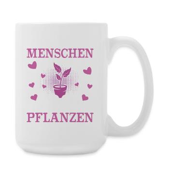 Garden Gardener Gardening Saying Horticulture Plants - Large Mug 440 ml - white - Right