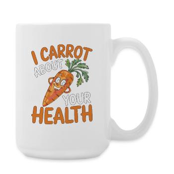 Nutritionist I Carrot About Your Health Dietitian - Große Tasse 440 ml - Weiß - Rechts