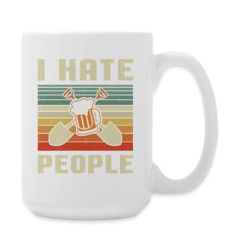 Garden Gardener Gardening Saying Horticulture Plants - Large Mug 440 ml - white - Right