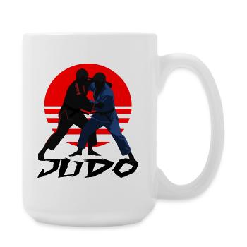 Judo - Large Mug 440 ml - white - Right