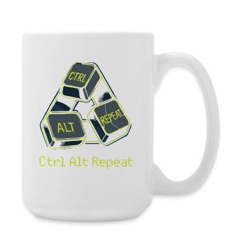 Fondateur de startup Survivant à l’épuisement professionnel : se rétablit - Grande tasse 440 ml - blanc - Droite