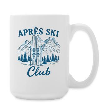 Club d’après-ski - Grande tasse 440 ml - blanc - Droite