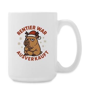 Unfortunately, Reindeer was sold out Capybara - Large Mug 440 ml - white - Right