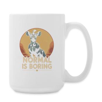 Le normal de niveau Okapi est ennuyeux - Grande tasse 440 ml - blanc - Droite