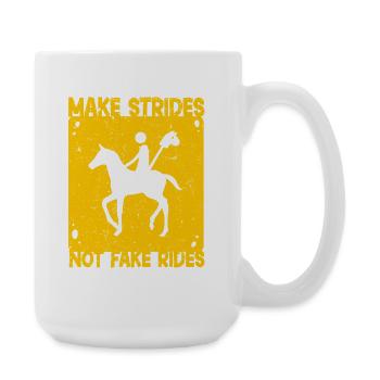 Anti Hobby Horsing - Large Mug 440 ml - white - Right