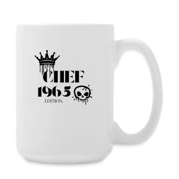 Édition Chef 1965 Design drôle pour son 60e anniversaire - Grande tasse 440 ml - blanc - Droite