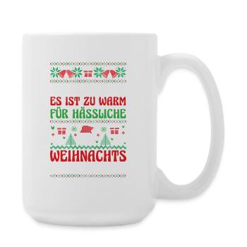 Noël du Père Noël - Grande tasse 440 ml - blanc - Droite