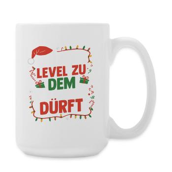 Noël du Père Noël - Grande tasse 440 ml - blanc - Droite