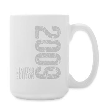 17th Birthday Boy Girl 17 Years 2009 Funny - Large Mug 440 ml - white - Right