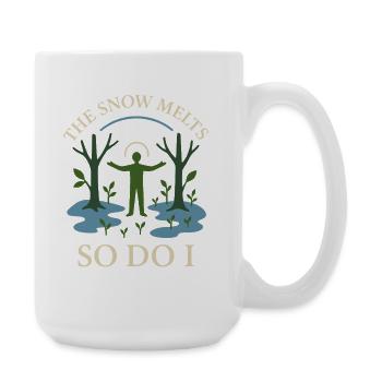 Forest Walk Overthinker Mental Reset - Große Tasse 440 ml - Weiß - Rechts