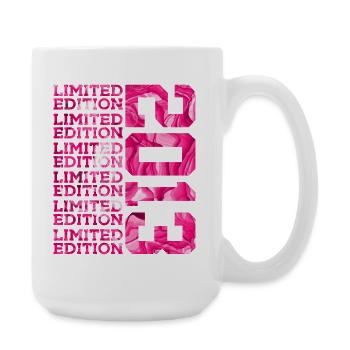 LIMITED EDITION 2013 13 YEARS PINK 13TH BIRTHDAY - Large Mug 440 ml - white - Right