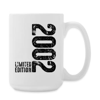 24th Birthday Man Woman 24 Years 2002 Birthday - Large Mug 440 ml - white - Right