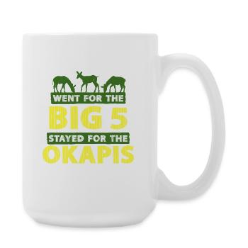 Okapi Animal - Large Mug 440 ml - white - Right