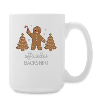 Cookies Baking Christmas Time Cookies Gingerbread - Large Mug 440 ml - white - Right