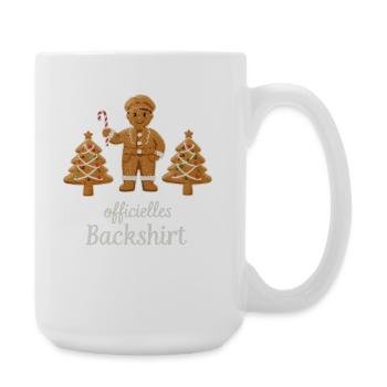 Cookies Baking Christmas Time Cookies Gingerbread - Large Mug 440 ml - white - Right