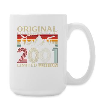 24e anniversaire Original décembre Volume 2001 - Grande tasse 440 ml - blanc - Droite