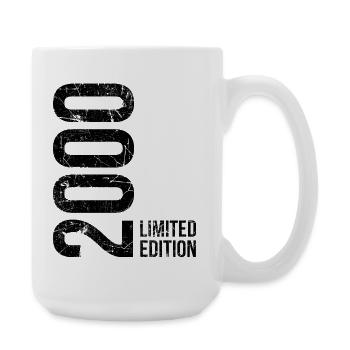 Limited Edition 2000 – Geburtsjahr Stolz - Große Tasse 440 ml - Weiß - Rechts