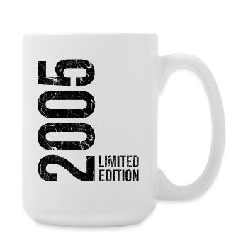 21st birthday – year of birth 2005 - Large Mug 440 ml - white - Right