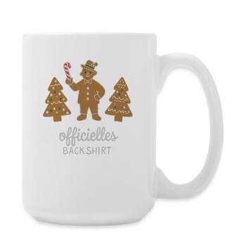 Cookies Baking Christmas Time Cookies Gingerbread - Large Mug 440 ml - white - Right