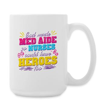 Medizinische Fachangestellte MFA - Große Tasse 440 ml - Weiß - Rechts
