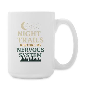 Neurodivergenter Introvertierter - Große Tasse 440 ml - Weiß - Rechts