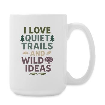 Neurodivergenter Introvertierter - Große Tasse 440 ml - Weiß - Rechts