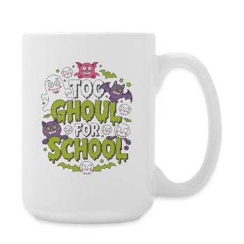 Witchcraft Too Ghoul For School Tarot Reading - Large Mug 440 ml - white - Right