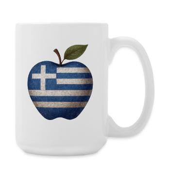 Grèce - Grande tasse 440 ml - blanc - Droite