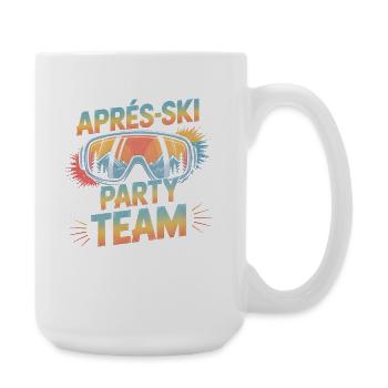 Apres Ski Spruch - Große Tasse 440 ml - Weiß - Rechts