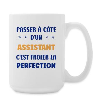 Skip a wizard - Large Mug 440 ml - white - Right