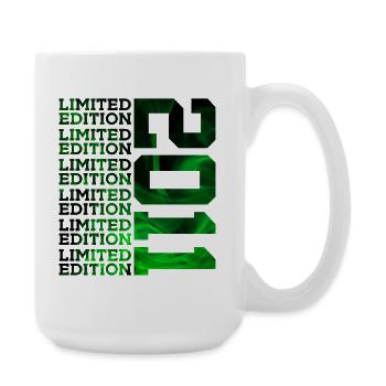 LIMITED EDITION 2011 15 JAHRE 15. GEBURTSTAG - Große Tasse 440 ml - Weiß - Rechts