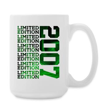 LIMITED EDITION 2007 19 JAHRE 19. GEBURTSTAG - Große Tasse 440 ml - Weiß - Rechts