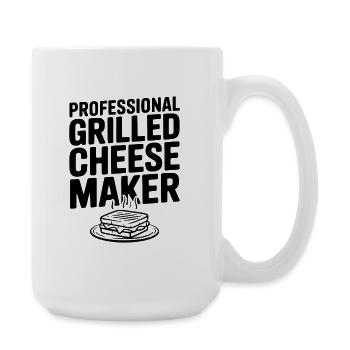 Professional Grilled Cheese Maker - Large Mug 440 ml - white - Right