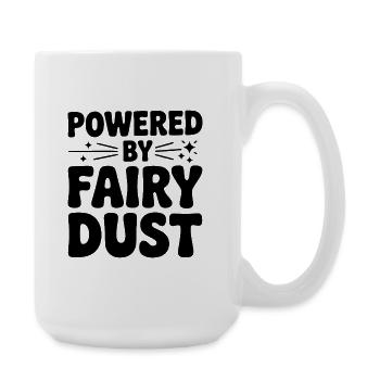 Powered by Fairy Dust - Large Mug 440 ml - white - Right