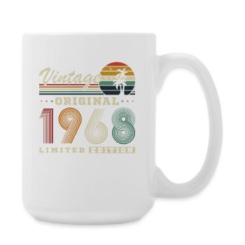 Originales Retro-Jubiläum von 1968 Vintage Vintage - Große Tasse 440 ml - Weiß - Rechts