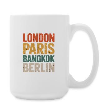 Berlin - Grande tasse 440 ml - blanc - Droite