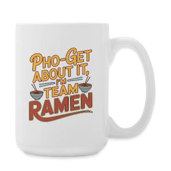 Ramen Pho-Get about It Passionné de bols de nouilles - Grande tasse 440 ml - blanc - Droite
