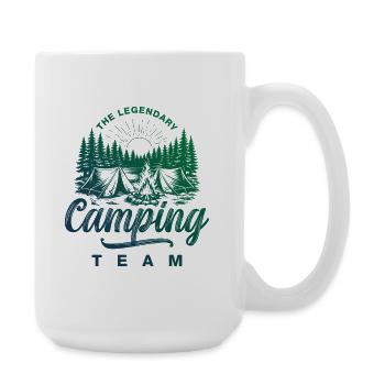 Camping Team Outdoor Zelt - Große Tasse 440 ml - Weiß - Rechts