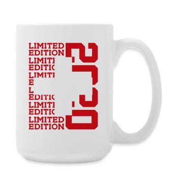 LIMITED EDITION 2020 SWITZERLAND 6TH BIRTHDAY - Large Mug 440 ml - white - Right